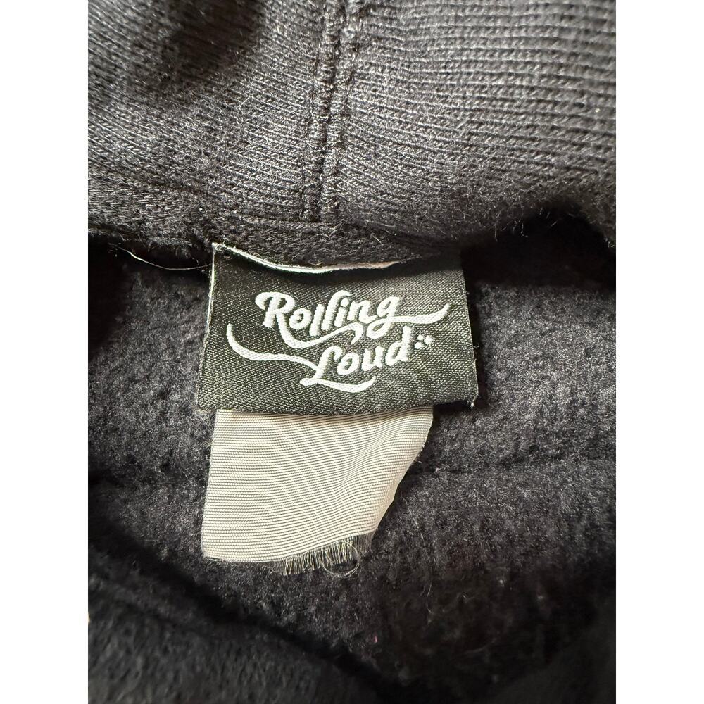Rolling Loud WU X RL SUPER HEAVY HOODED SWEATSHIRT (LIMITED RELEASE) sz L - Picture 4 of 7